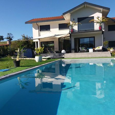 Chambres, Cuisine, Piscine, Spa, Billards, Airhockey, Nature Fillinges エクステリア 写真