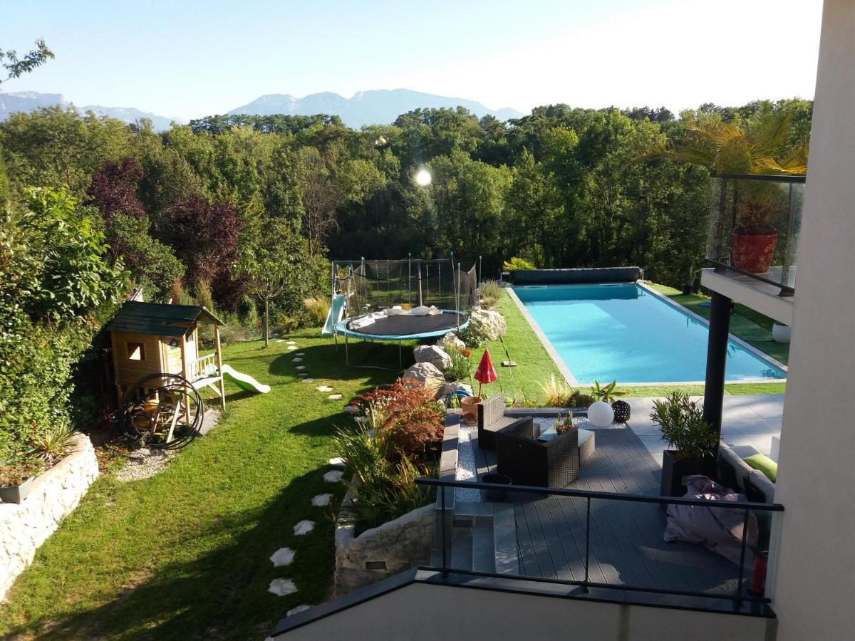 Chambres, Cuisine, Piscine, Spa, Billards, Airhockey, Nature Fillinges エクステリア 写真