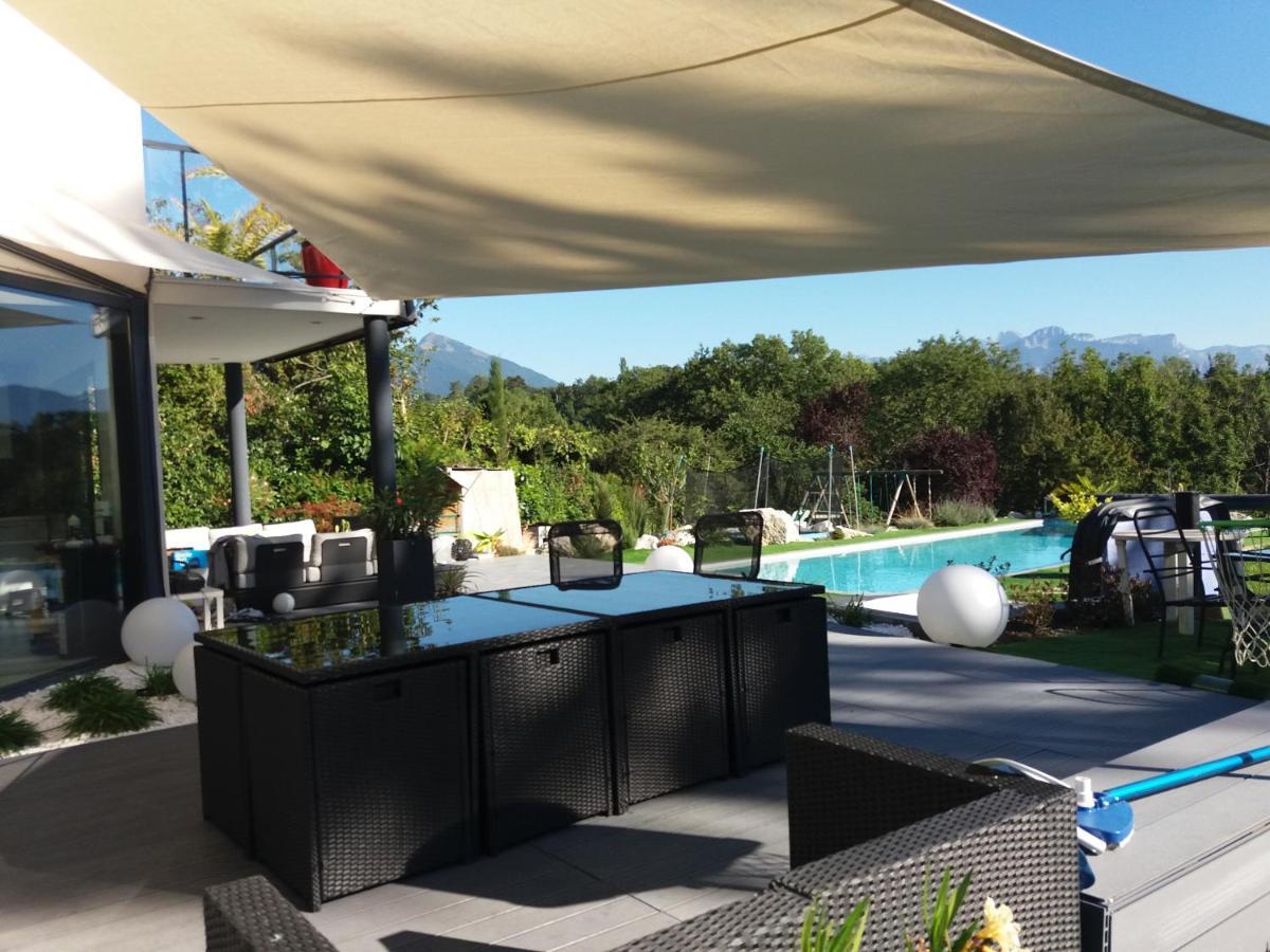 Chambres, Cuisine, Piscine, Spa, Billards, Airhockey, Nature Fillinges エクステリア 写真